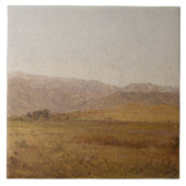 John Frederick Kensett - Snowy Range en Foothills Tegeltje (Voorkant)