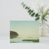 John Frederick Kensett - Uitzicht van de Shrewsbur Briefkaart (Staand voorkant)