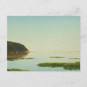 John Frederick Kensett - Uitzicht van de Shrewsbur Briefkaart