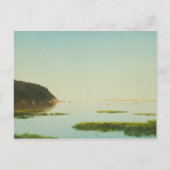 John Frederick Kensett - Uitzicht van de Shrewsbur Briefkaart (Voorkant)