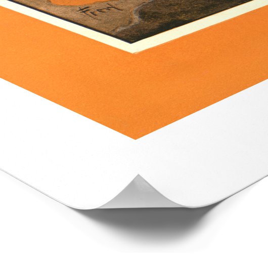 John Frew - Grizzly Beer Rag Poster (Hoek)