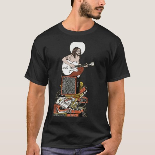 John Frusciante Illustration T-Shirt – Artistic  (Voorkant)