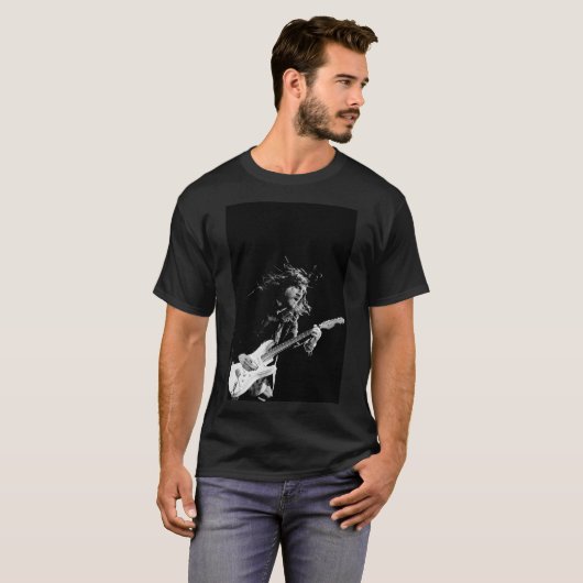 John Frusciante T-Shirt – Artistic Illustration (Voorkant volledig)