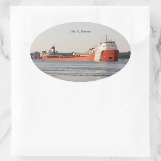 John G. Munson sticker (Tas)