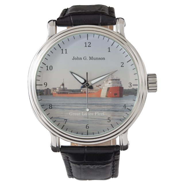 John G. Munson watch Horloge (Voorkant)