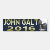 John Galt 2016 bumpersticker (Voorkant)