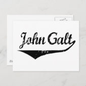 John Galt Briefkaart (Voorkant / Achterkant)