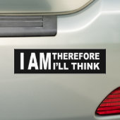 John Galt bumper sticker (Op auto)