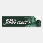 John Galt Bumpersticker (Voorkant)