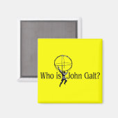 John Galt Magnet (Voorkant / Achterkant)