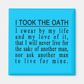 John Galt Oath magneet