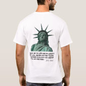 John Galt Quote T Shirt (Achterkant)