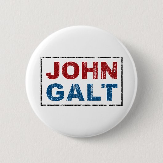 John Galt Ronde Button 5,7 Cm (Voorkant)