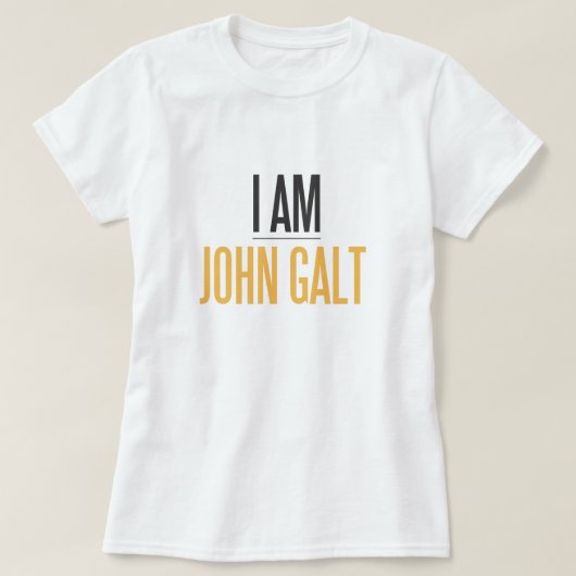 John Galt T-shirt (Design voorkant)