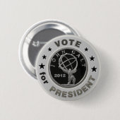 John Galt voor President Ronde Button 5,7 Cm (Voorkant /achterkant)