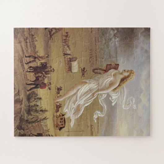 John Gast - American Progress Legpuzzel (Horizontaal)