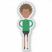 John - GCC Communicatie Stijlen Sticker (Voorkant)