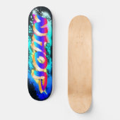 JOHN Gepersonaliseerd Graffiti Skateboard (Voorkant)
