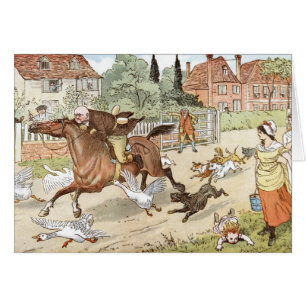 John Gilpin maakt door het dorp