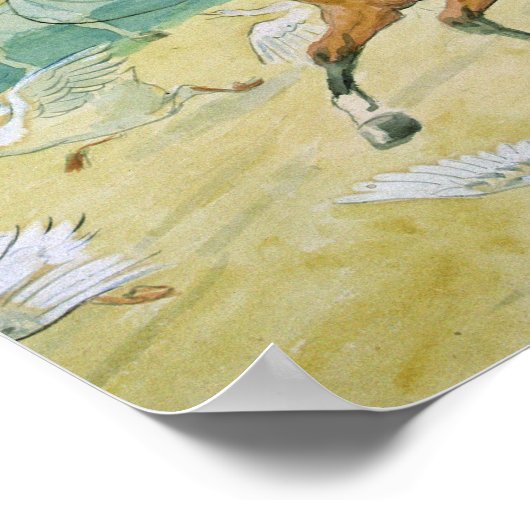 John Gilpin naar Edmonton Poster (Hoek)