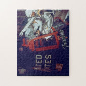 John Glenn Boarding Friendship 7 Legpuzzel (Verticaal)