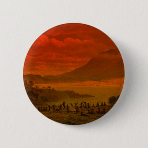 John Glover Van Diemen's Land Tasmania Aborigina Ronde Button 5,7 Cm