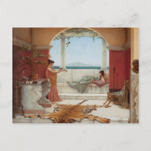 John Godward- The Sweet Siesta van een zomerdag Briefkaart