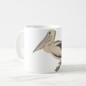 John Gould Pelican mok (Voorkant links)