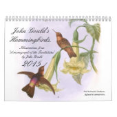 John Gould's Hummingbird 2015 Kalender (Hoes)