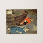 John Gubbins Newton en zijn zuster Mary, 1832-33 ( Legpuzzel (Horizontaal)