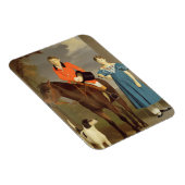 John Gubbins Newton en zijn zuster Mary, 1832-33 ( Magneet (Rechterzijde)