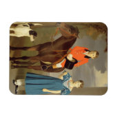 John Gubbins Newton en zijn zuster Mary, 1832-33 ( Magneet (Horizontaal)