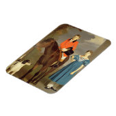 John Gubbins Newton en zijn zuster Mary, 1832-33 ( Magneet (Linkerzijde)