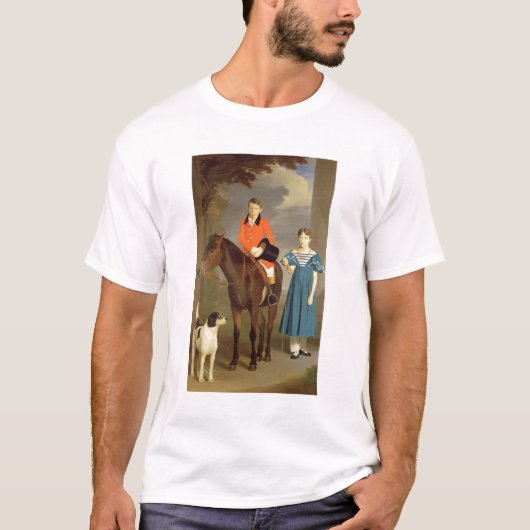 John Gubbins Newton en zijn zuster Mary, 1832-33 ( T-shirt (Voorkant)