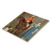 John Gubbins Newton en zijn zuster Mary, 1832-33 ( Tegeltje (Zijkant)