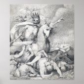 John Hamilton Mortimer Death on a Bleek Horse Poster (Voorkant)