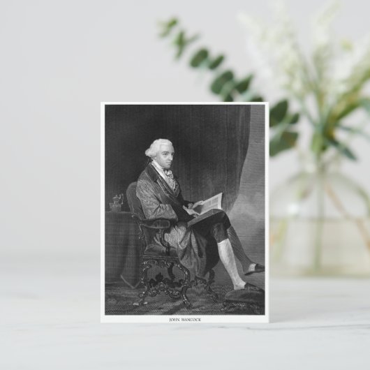 John Hancock Briefkaart (Staand voorkant)