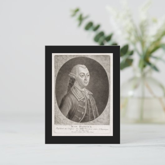 John Hancock Briefkaart (Staand voorkant)