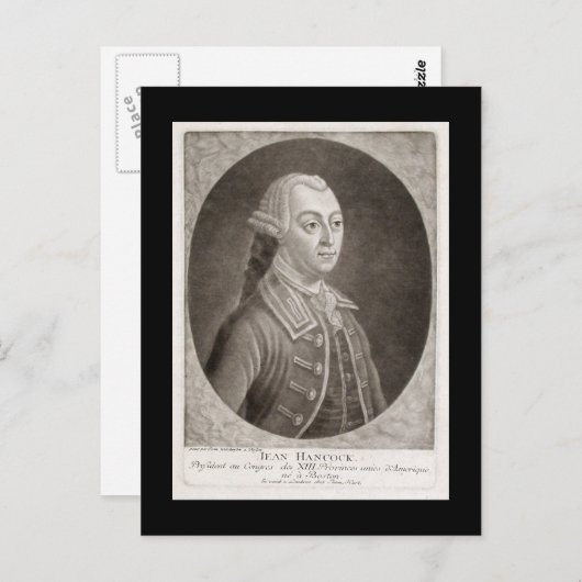 John Hancock Briefkaart (Voorkant / Achterkant)