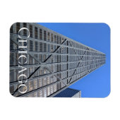 John Hancock Building Chicago, Illinois Magneet (Horizontaal)