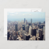 John Hancock Center en Trump Tower, Chicago Briefkaart (Voorkant / Achterkant)