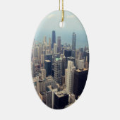 John Hancock Center en Trump Tower, Chicago Keramisch Ornament (Rechts)