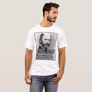 John Harris Bacon Held Grappige Tshirt