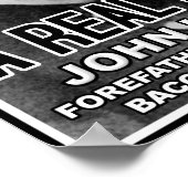 John Harris Bacon Hero Funny Poster (Hoek)