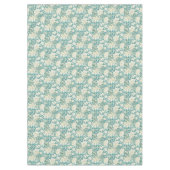  John Henry Dearle Aqua bloemenmotief Tafelkleed (Voorkant)
