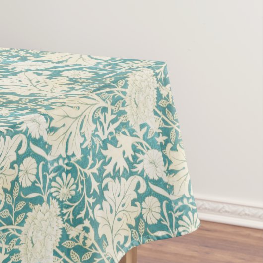  John Henry Dearle Aqua bloemenmotief Tafelkleed (Voorbeeld)