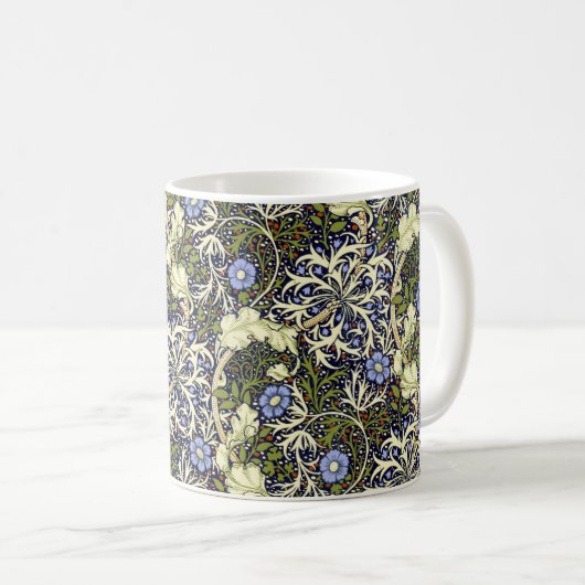 John Henry Dearle Seaweed Pattern Koffiemok (Voorkant rechts)
