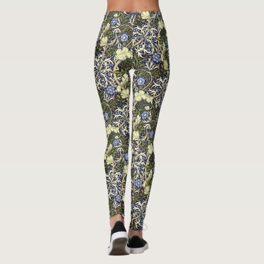 John Henry Dearle Seaweed Pattern Leggings (Achterkant)