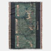 John Henry Dearle voor Morris Tapestry  deurmat Deken (Voorkant Verticaal)
