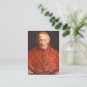 John Henry Newman Heilige Kaart Katholiek Visitekaartje (Staand voorkant)